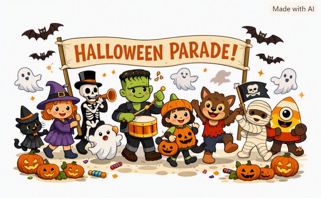 Towanda Halloween Parade -
October 31st - 7:00 p.m.