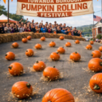 Annual Pumpkin Rolling Festival - October 3rd @ 2:30 p.m. on Maple St.